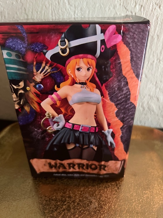 Warrior Anime Nami One Piece Accessories - #1748**Anime Nami Pirate Warrior Figure - Pink & Black Outfit